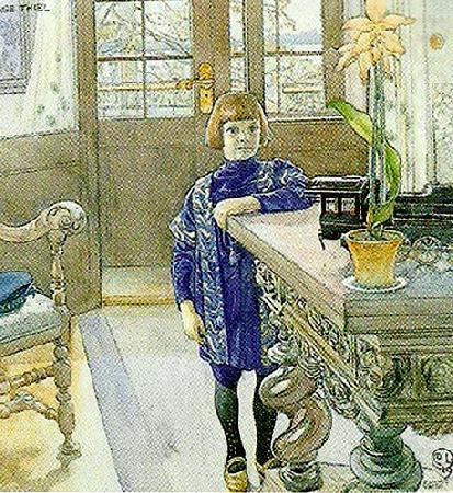 Carl Larsson tage thiel-tage china oil painting image